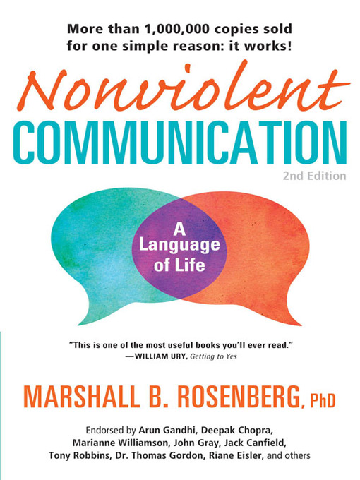 Title details for Nonviolent Communication: a Language of Life by Marshall B. Rosenberg - Wait list